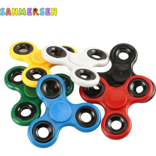 Hand Spinner Desk Focus Fingertip Gyro Toy Anti Stress Relief Finger Spinners For Autism ADHD Sensory Toys for Children Adult