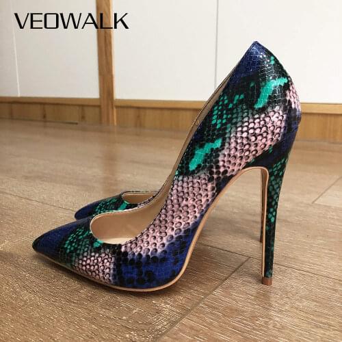 Кожаные туфли-лодочки Veowalk China At AliExpress