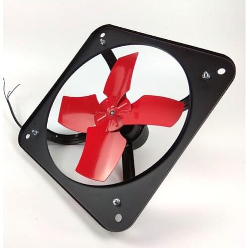 8/10inch Industrial Ventilation Kitchen Toilet Exhaust Fans Extractor Metal Exhaust Commercial Air Blower Fan Axial Fan