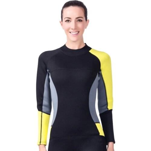 3MM Neoprene Women Diving JumpSuit One-piece Winter Swimsuits Scuba Spearfish BodySuit High Elastic Surfing Snorkeling WetSuits