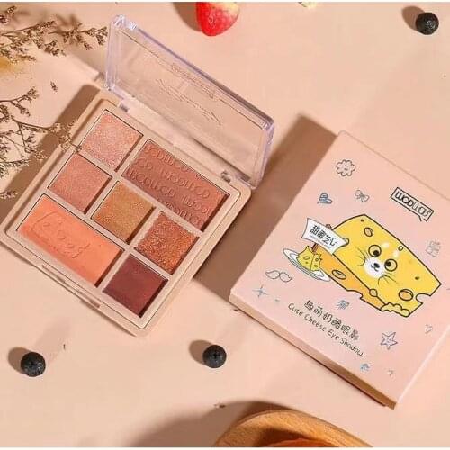 7 Color Eyeshadow Palette Glitter Shimmer Matte Pearlescent Eyeshadow Pallete Waterproof Pigmented Metallic Shiny Makeup Palette