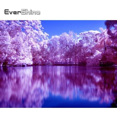 Evershine Diamond Painting Landscape Full Square Drill Diamond Mosaic Scenery Diamond Embroidery Full Set Wall Decoration Sale