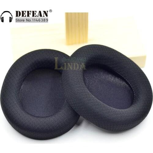 Black fabric ear pads cushion for SteelSeries Arctis 3 5 7 Headband Headsets new