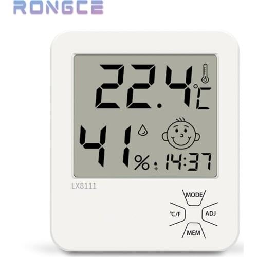 Digital Wireless Baby Room Hygrometer MIN MAX Indoor Outdoor Household Thermometer