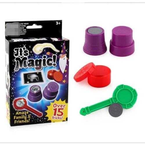 Magic Tricks Toys Magic Classic Vanishing Ball and Vase Party Magic Trick Set Magic Props Show Toy YH1685