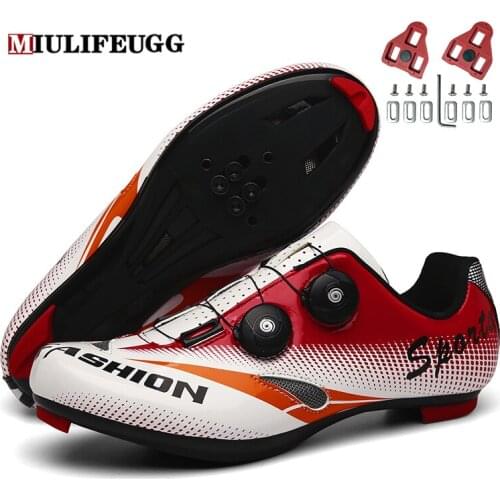 Sports Bicycle Cleat Shoes Flat MTB Route Cycling Men Sneakers Mountain Bike Women Road Specialized Racing Speed spd Footwear