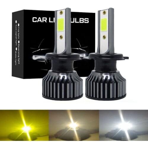 2pcs H1 H7 H4 20000LM HB3 HB4 880 H11 H8 9006 9005 LED Car Headlight Bulb Diode Fog Lamps Auto 6000K 8000K 4300K 12V 24V