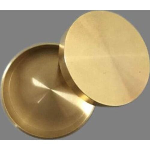 Copper Boston Box Half Dollar Version For Coin Magic Tricks Close Up Magia Appearing Vanish Coin Magie Illusion Gimmick Props