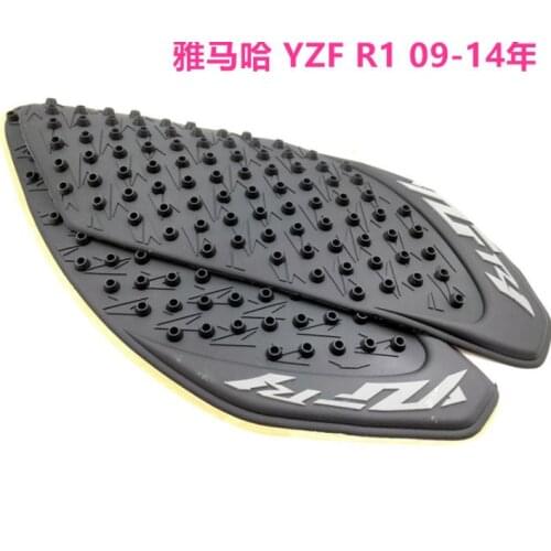 Motorcycle Tank Pad Protector Sticker Decal Gas Knee Grip Tank Traction Pad Side For 2009 2010 2011 2012 2013 2014 Yamaha R1