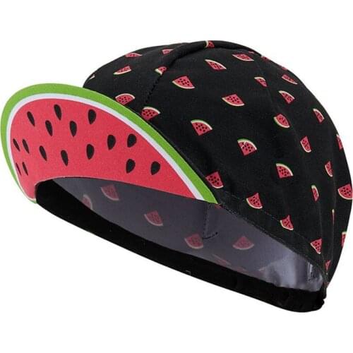 New 2021 Pro Team Watermelon Classical Cycling Cap Lightweight Bicycle hat for Men and Women Gorra Ciclismo Free Size