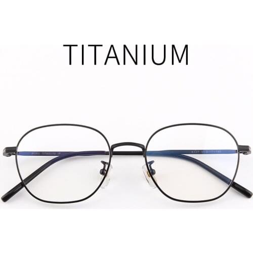 High Quality Men/Wmen Frames Pure Titanium Full Frame Prescription Glasses Titanium Men Eyeglasses Optical Glasses Frame 337
