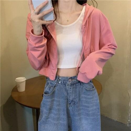 Cheap wholesale 2021 spring autumn new fashion casual Girls cute women Sweatshirt woman Hoodies female Lady hoodies BAy285