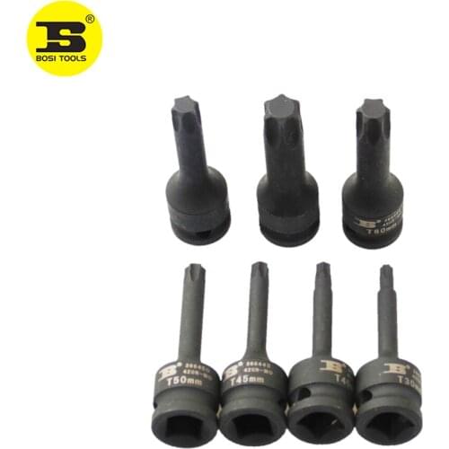 BOSI 1/2" Drive Grey Pneumatic Torx Driver Socket