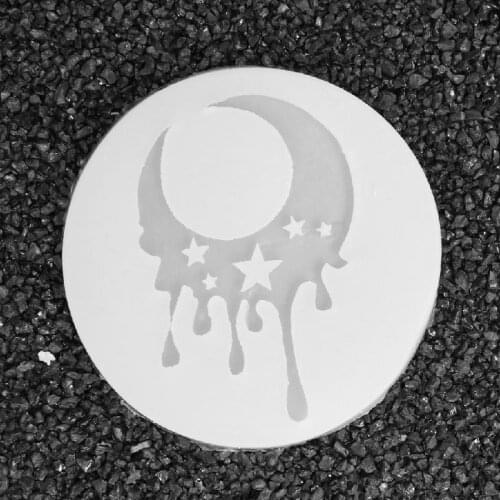 Turtle Moon DIY Silicone Mold Mould 3D For Resin Pendant Jewelry Cake Making Tool