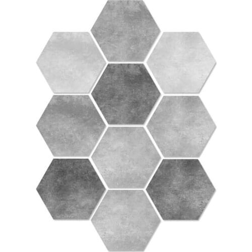 Waterproof Bathroom Floor Stickers Peel Stick Self Floor Tiles Kitchen Living Room Decor Non Slip Floor Decal