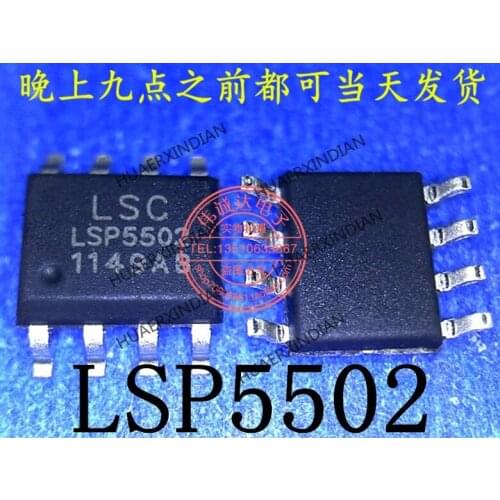 1Pieces New Original LSP5502SAC LSP5502 LON SOP8 In Stock Real Picture