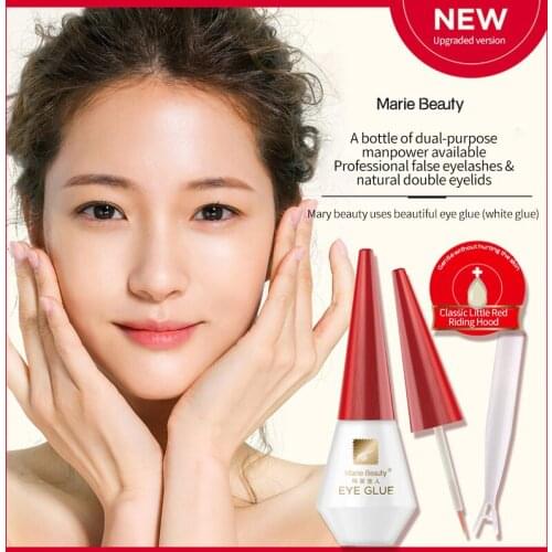 12ml Eyelash Glue Double Eyelid Styling Cream Professional Quick Dry False Lash Glue Eyelash Extension Waterproof Adhesive TSLM2