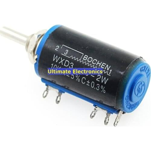 2pcs WXD3-13-2W Precision Multiturn Potentiometer 1K/2.2K/3.3K/4.7K/10K/22K/47K/100K