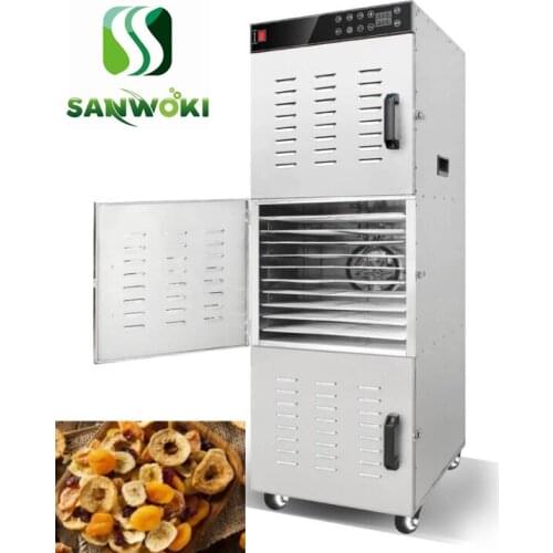 30 Layers chili Air Drying Machine Fruit vegetables dryer Carambola Air dryer Jujube dehydrator tea dehydrating machine