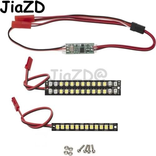 70mm 58mm Waterproof Front Rear Bumper Led Light Bar Upgrade Accessories for Traxxas 1/10 MAXX RC Car