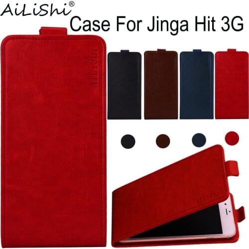 AiLiShi Case For Jinga Hit 3G Luxury Flip Top Quality PU Leather Case Jinga Exclusive 100% Phone Protective Cover Skin+Tracking