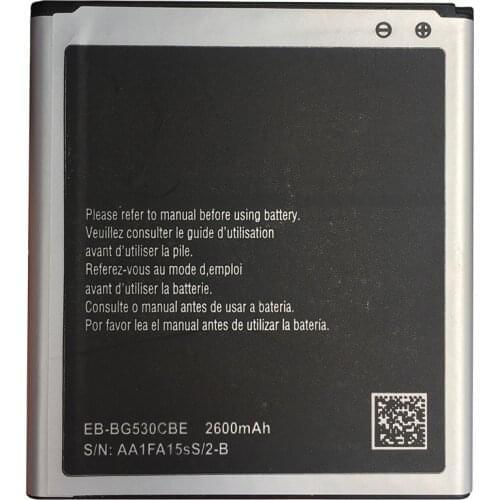 2600mAh EB-BG530BBC EB-BG530CBE EB-BG530BBE Battery for Samsung Galaxy Grand Prime J3 2016 G5308W G530 G530F G531 J5 2015 G530H