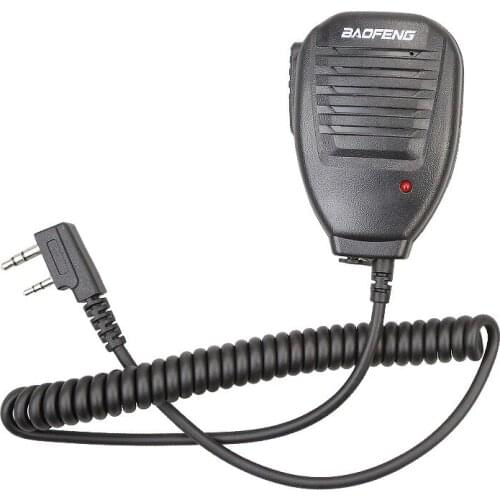 BAOFENG Shoulder Microphone handheld Speaker for BAOFENG 5R B5 888s F8+ 3R+ UV6 A5 82 series Waterproof Walkie Talkie Ham Mic