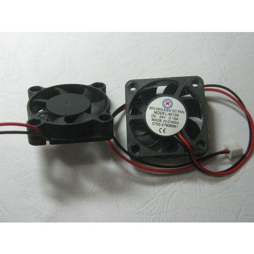 12 Pcs Brushless DC Cooling Fan 7 Blade 4010S 24V 40x40x10mm