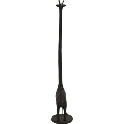 Paper Towel Holder Free Standing Toilet Paper Holder Cast Iron Giraffe Paper Holder Versatile Decorative Bathroom stand