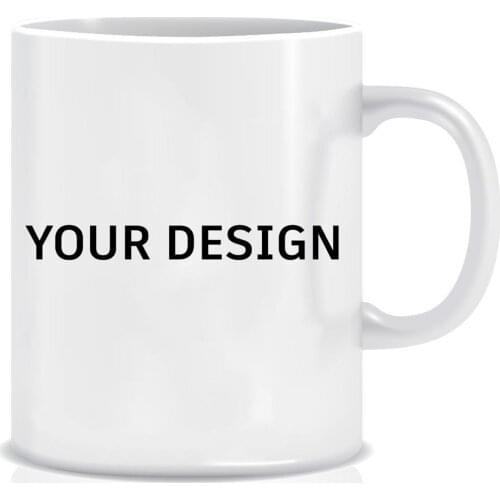 Custog Porcelain Mug Fun Design For Coffee Funny Gifts for Women and Men 12oz Customize Your Design