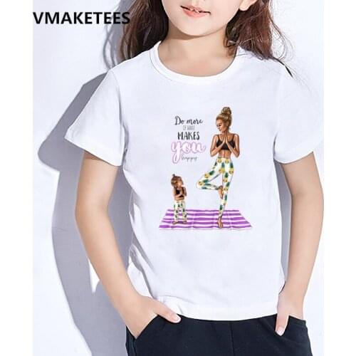 Boys Girls T Shirt Mother And Baby Love Life Vogue Kawaii Printed T-shirts Super Mom Mommys Love Kids White Clothes,HKP5291