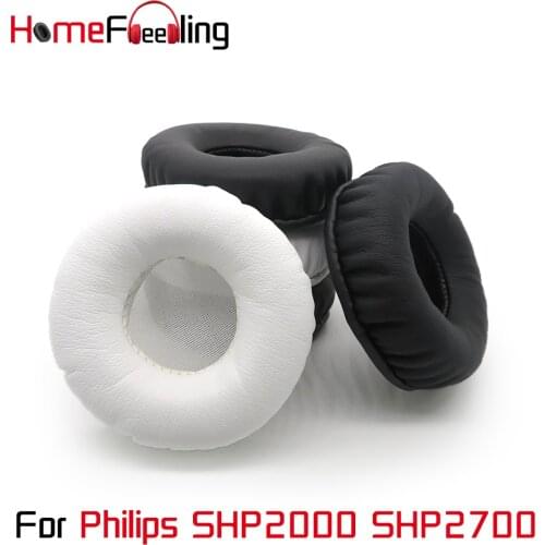 Homefeeling Ear Pads for Philips SHP2000 SHP2700 Headphones Super Soft Velour Ear Cushions Sheepskin Leather Earpads Replacement