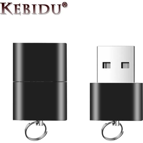 Kebidumei Portable Memory Card Reader USB 2.0 Interface Micro SD TF Card T-Flash Memory Card Reader Adapter High Speed