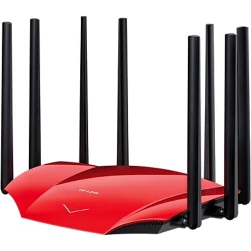 Chinese Firmware, 8 Antennas Wireless Router 802.11AC Double bands, 2.4GHz 800M + 5GHz 1733M, 4 ports Gigabit AC2600 Huge WiFi