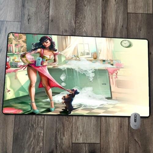 Mouse Pad Creative Fun Gaming Accessories Pc Gamer Desk Mat Desk Decoration Kawaii Mouse Mat Xxl Sublimation Blanks Computer