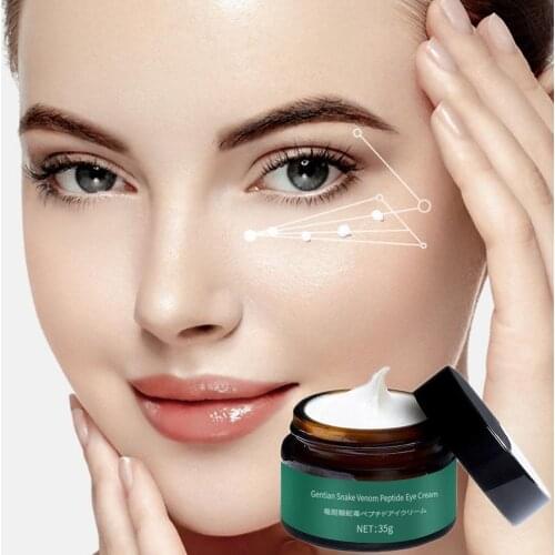 Remove Eye Bags Eye Cream Snake Venom Peptides Cream Anti-Puffiness Gel Dark Circles Delay Aging Reduce Wrinkles Tighten