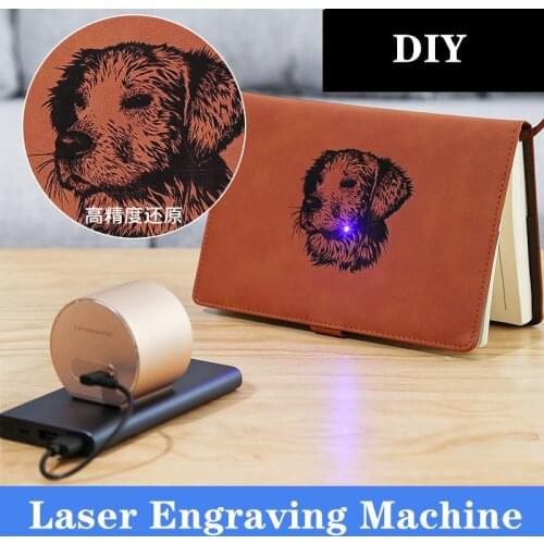 Laser Small Laser Engraving Machine Mini Palm Portable Diy Universal Pattern Marking and Radium Engraving Machine
