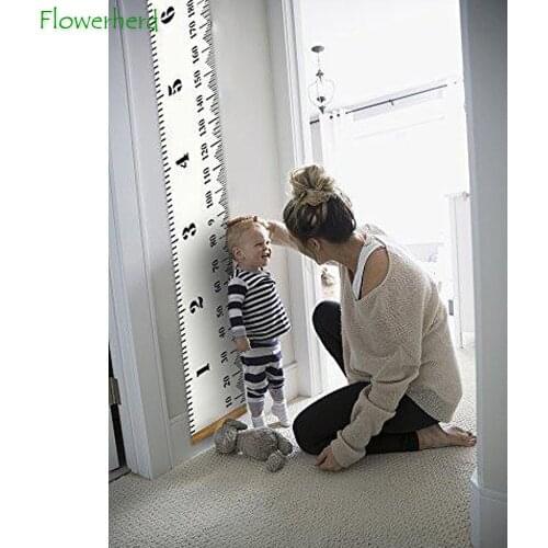 Children Baby Height Ruler Boy Girl DIY Simple and Creative Home Decoration Wall Stickers Photo Props