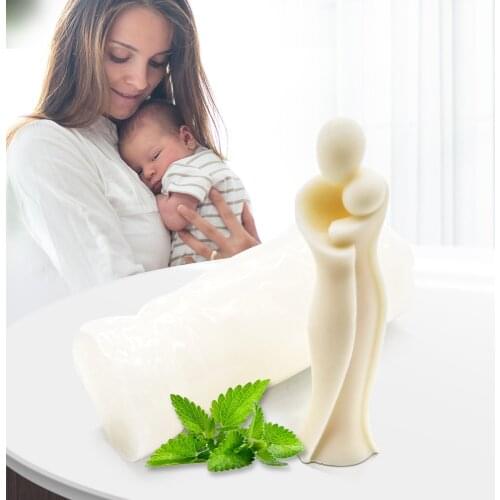 LOVE'N LV450M Mother day gifts 2021 3D Mom hugged the child shape silicone molds for candle DIY handmade