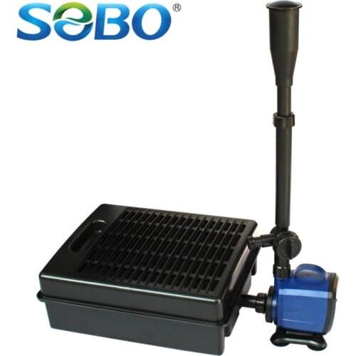 Multifunction fish pond garden pool Fish pond filter fountain pump rockery pump circulating pump silent filter pump landscape