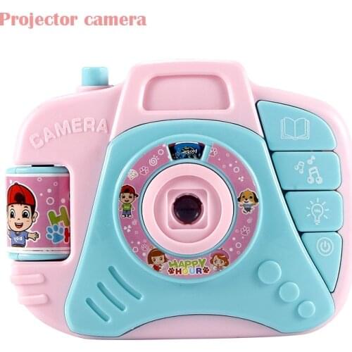 Kids Toys Simulation Camera Projector Underwater World Marine Animals Sound Light Camera Girl Play House Toy Gifts for Children