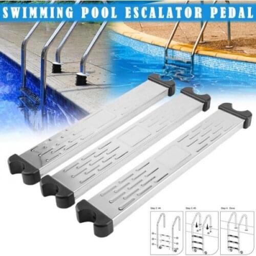 Stainless Steel Pool Pedal Replacement Stair Step Steps Anti Accessories