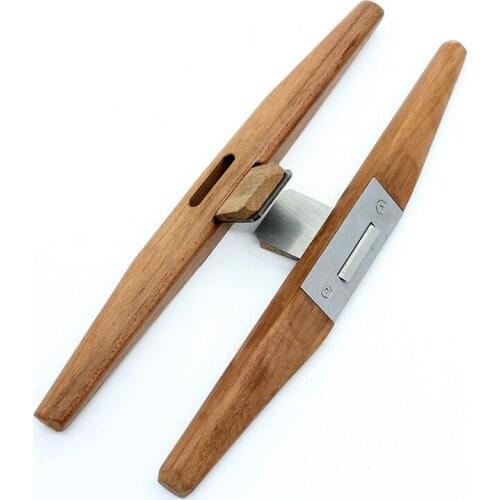 Mahogany bird plane, flat bottom plane, hand push plane, trimming planeWoodworking tools