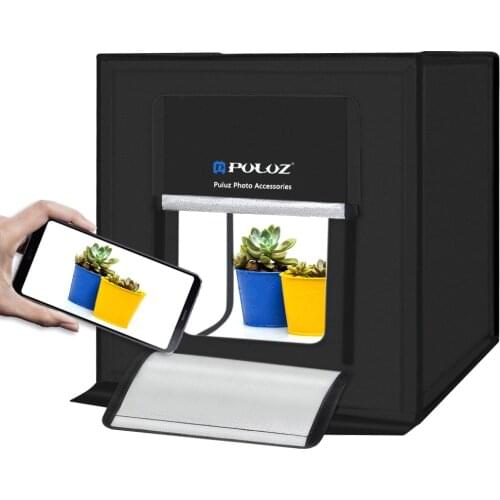 40x40cm Portable Photo Studio Lighting Mini softbox lightbox Dimmable Led light Box Photography Backdrop Shooting Tent Kit UK