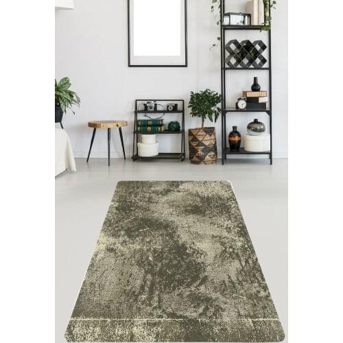 Modern Gray Carpet (Machine Washable Non-Slip Leather Base 80cm X 250cm) - CP401