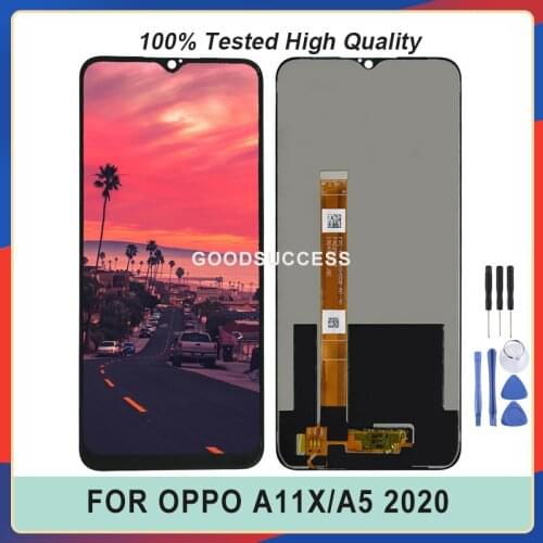 6.5'' For OPPO A9 2020 A11X LCD A11 / A8 / A5 (2020) LCD Display Touch Screen Panal Glass Assembly Repair Part with Tools