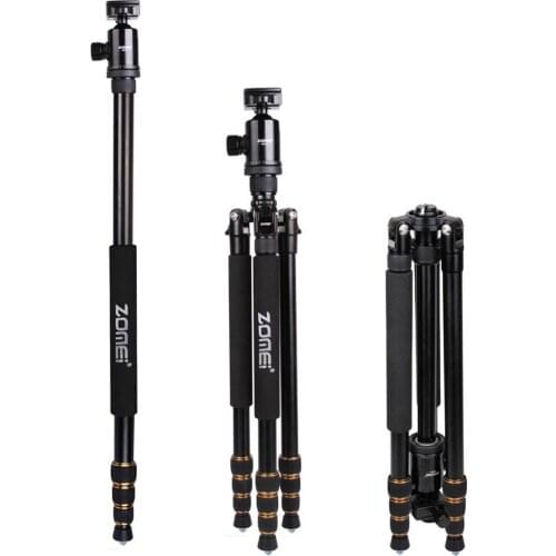 ZOMEI Z688 Professional Portable Camera Tripod Stand Monopod For DSLR Camera Digital Camera With Ball Head