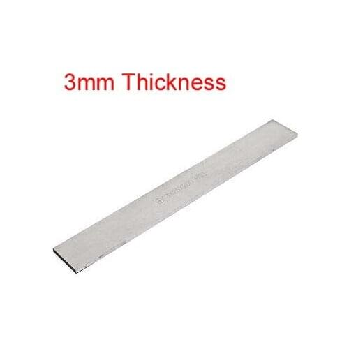 1pc Lathe HSS Metalworking 3mm Thickness Cutting Tool Bit x Width 6/8/10/12/14/16/18/20/25/30/35/40/45/50mm x 200mm Lenght