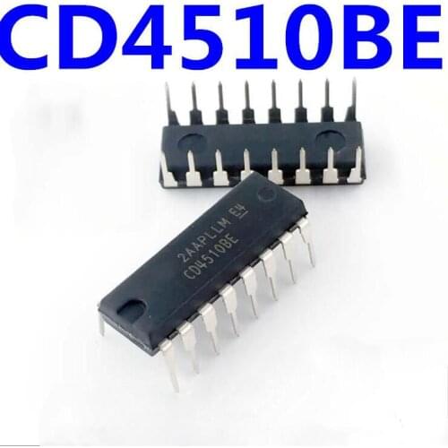 10pcs CD4510BE CD4510 DIP-16 IC Original Counter chip IC manifold
