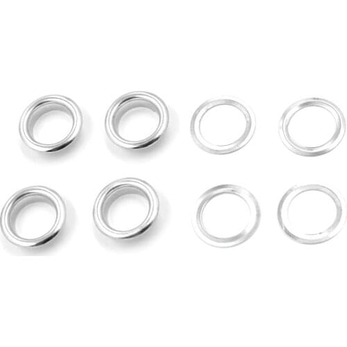 100 pieces/lot) An inner diameter of 10mm eyelets. Gas buttons. Metal pores. Hollow rivets. Shoebox pores. Wearing rope hole